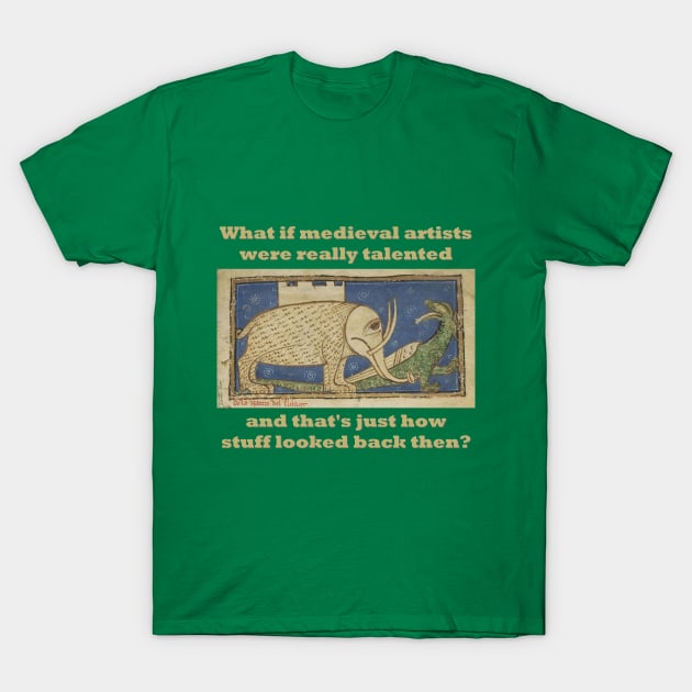 Medieval artists T-Shirt by nomoji